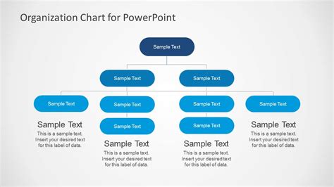 Simple Organizational Chart Template For Powerpoint Slidemodel
