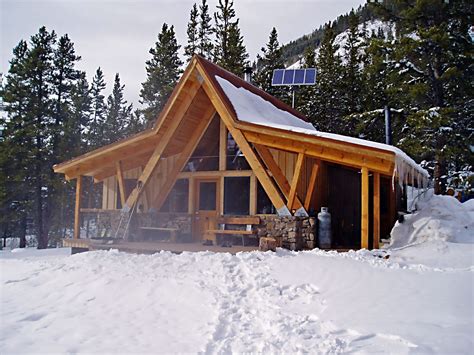 The Markley Hut Braun Hut System Colorado Triangle House A Frame