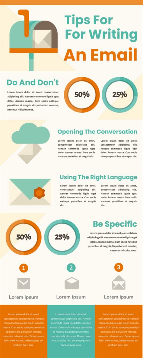 Writing Effective Emails Infographic Infographic Template