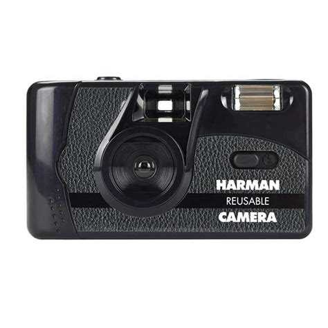 35mm Film Camera Ilfordharman Reusable Camera With 2 Rolls Of Film