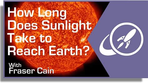 How much time do you have to learn german? How Long Does It Take Sunlight to Reach Earth? - YouTube