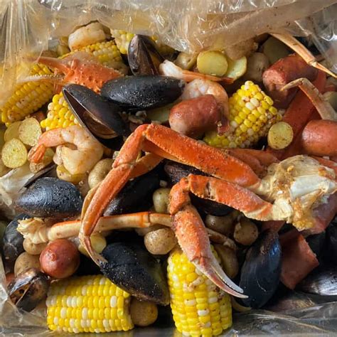 Seafood Boil In Bag Recipe Seafood Boil Bag With Shrimp Crab