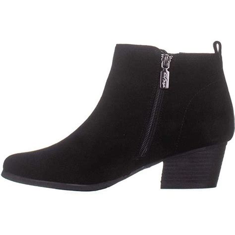 Aqua Shoes Aqua College Womens Isla Closed Toe Ankle Fashion Boots Black Suede Size 1 Poshmark