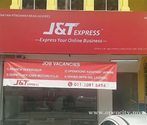 J&t express malaysia branded tracking experience. J&T Express @ Taman Sri Rampai - Kuala Lumpur