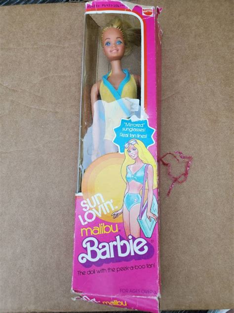 1978 Sun Lovin Malibu Barbie Doll Lightly Played With Original