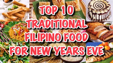 Top Traditional Filipino Food For New Years Eve Media Noche Pepperhonas Kitchen Youtube