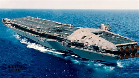 Us Is Testing Its New Gigantic Billion Aircraft Carrier Shocked The World Youtube