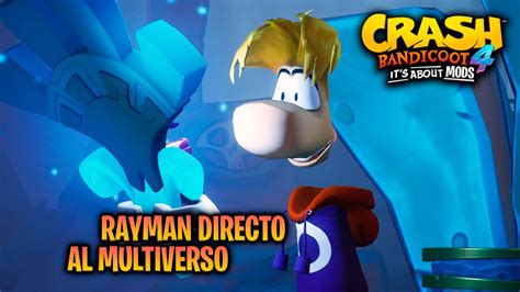 ¡la Leyenda Regresa Rayman Skin Para Crash Bandicoot 4 Pc Youtube