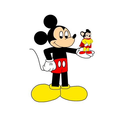 Mickey Mouse With Mighty Mouse 2 By Marcospower1996 On Deviantart