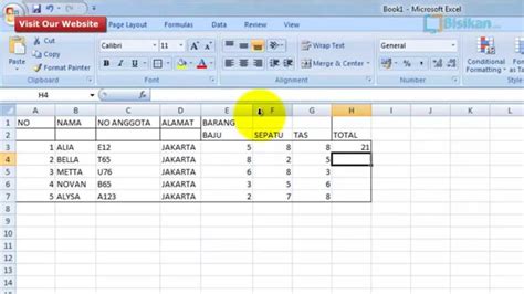 Cara Mudah Menggunakan Rumus Pada Microsoft Excel Youtube 47481 Hot