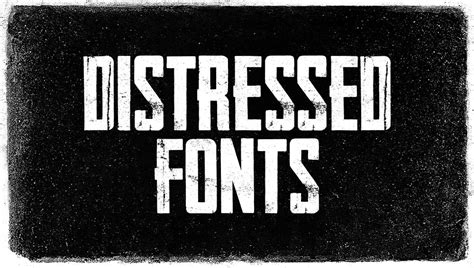 75 Best Distressed Fonts Free Premium 2022 Hyperpix