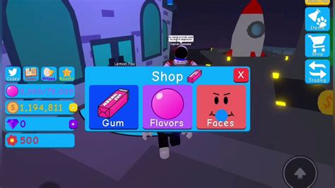 Bubble Gum Simulator Youtube