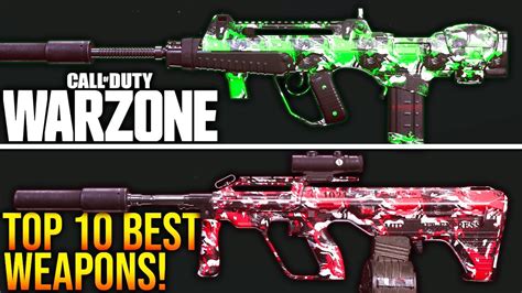 Call Of Duty Warzone Top 10 Best Weapons And Loadouts To Use Warzone
