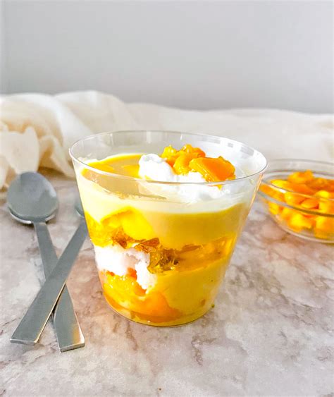 Mango Trifle Cups