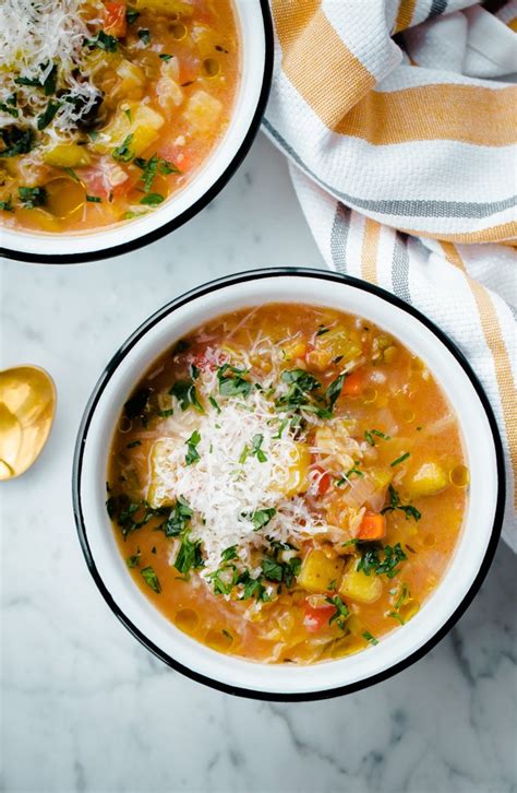 Slow Cooker Winter Vegetable Soup With Split Red Lentils A