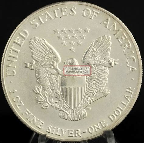 1991 American Silver Eagle 1ozt 999 Fine Us Dollar Ase Investment Coin