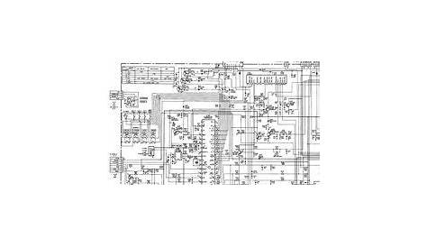 sanyo tv circuit diagram