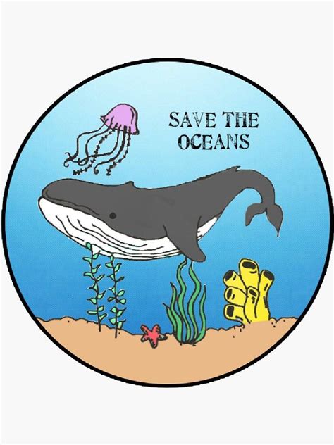 Save The Oceans Positivity Doodles Doodles Ocean