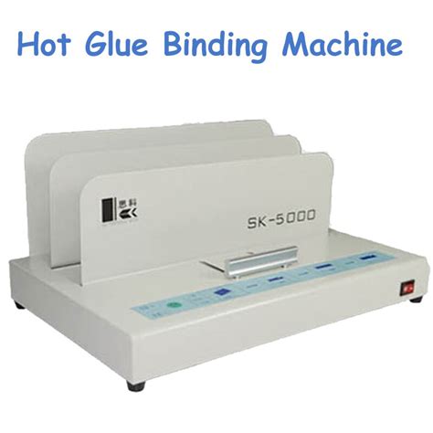 1pc 100w Hot Glue Binding Machine 220240v 50hz60hz Desktop Perfect