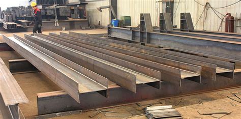 Welding Carbon Structural Steel H Beam Fabrication H Section Steel