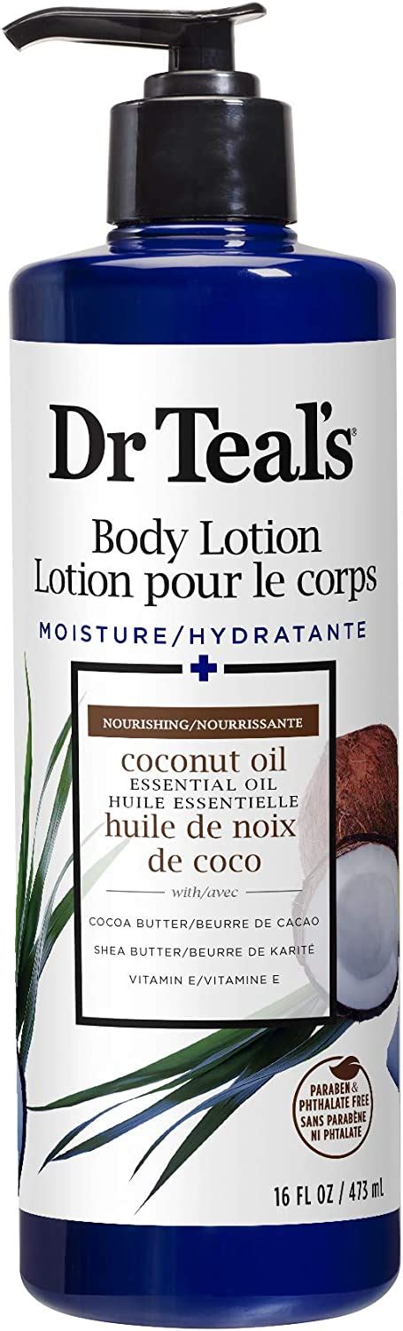 Dr Teals Oil Body Lotion Coconut 473ml Amazonca Beauty