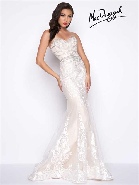 Shipping is always free and returns are accepted at any location. Mac Duggal New Wedding Dress - Stillwhite