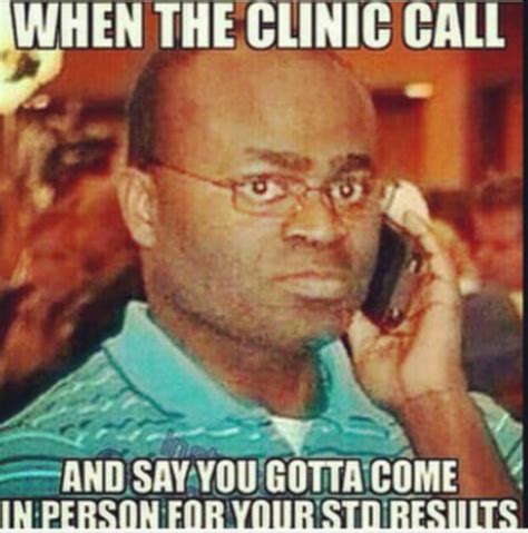 Std Clinic Calls Black Guy On The Phone Know Your Meme