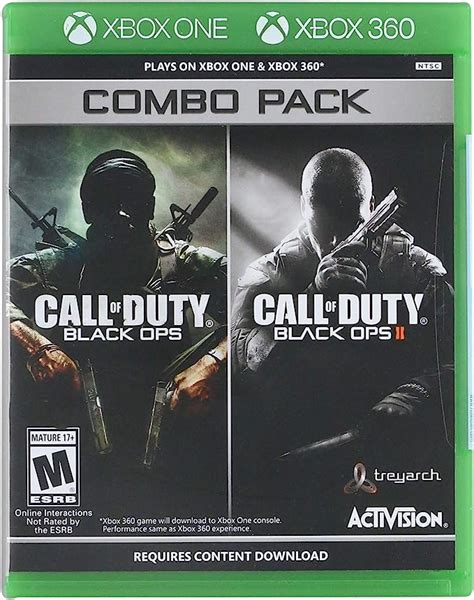 Call Of Duty Black Ops 1 And 2 Xbox 360 Combo Hd Collection Edition