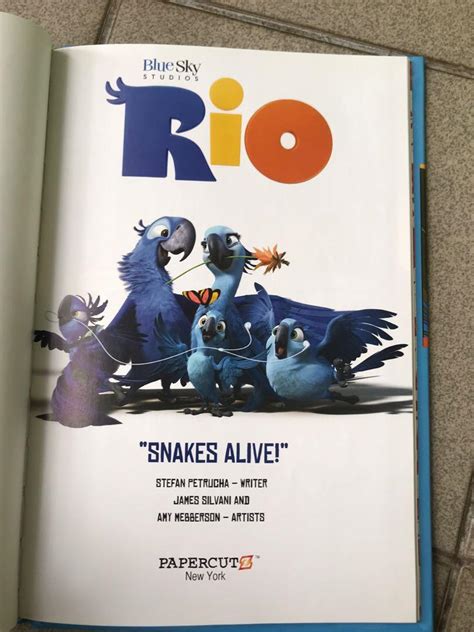 Rio Snakes Alive Hobbies And Toys Books And Magazines Storybooks On