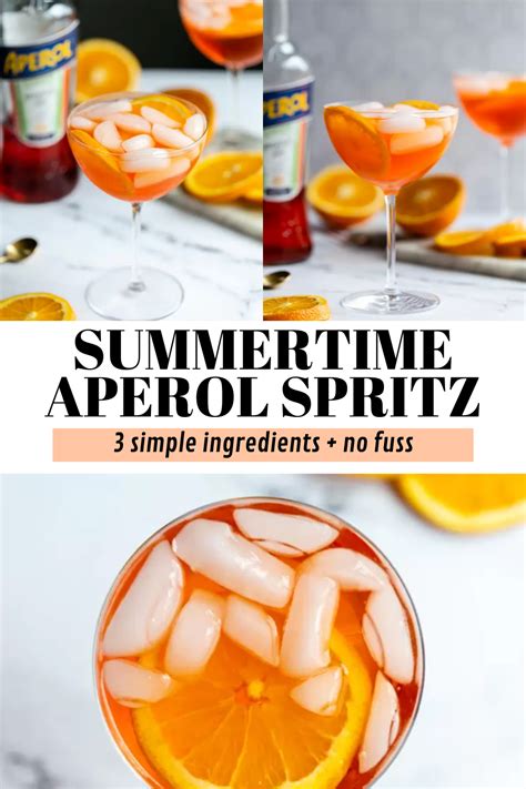 Classic Aperol Spritz Food With Feeling