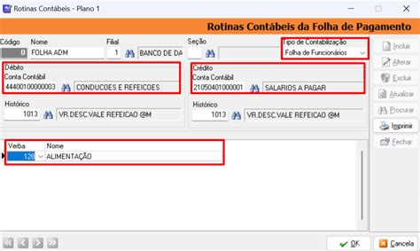 Manual Contabilização Da Folha De Pagamento Por Centro De Custo Athenas