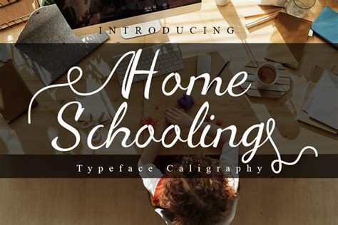 Home Schooling Font By Inermedia Studio · Creative Fabrica