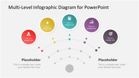 Multi Level Infographic Diagram For Powerpoint Slidemodel