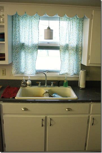 I figured this was a good. Kitchen Sink Curtains - Elegance Dream Home Design