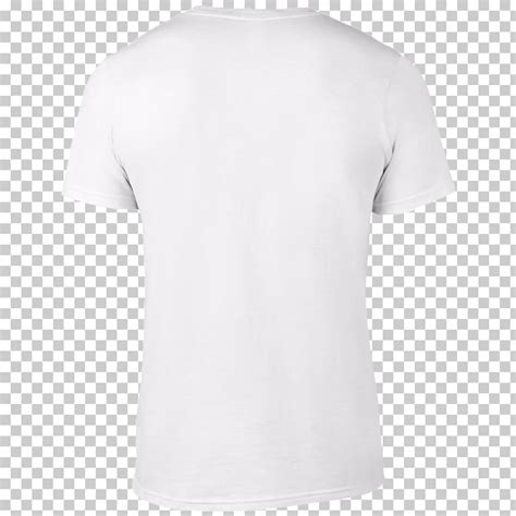 Shopping Plain White T Shirt Back Png