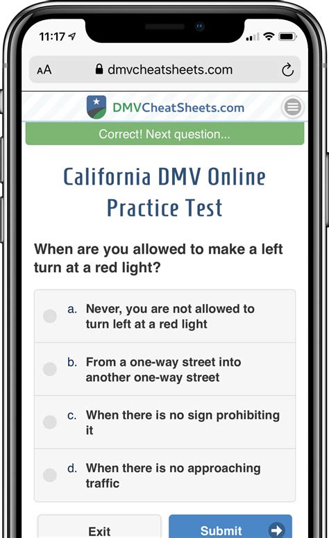California Dmv Driving Test Cheat Sheet Picsnaa