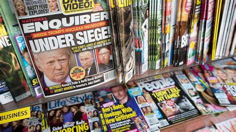 National Enquirer Tabloid That Buried Donald Trump Stories Sold