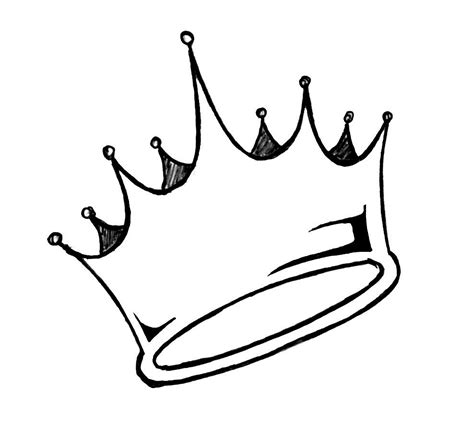 Queen Crown Drawing Clipart Best