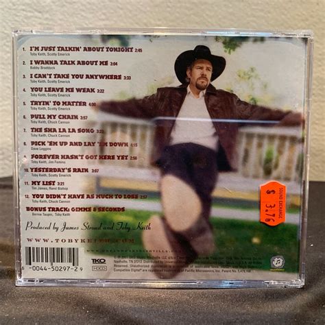 Pull My Chain By Toby Keith Cd 2001 Dreamworks Used Ebay