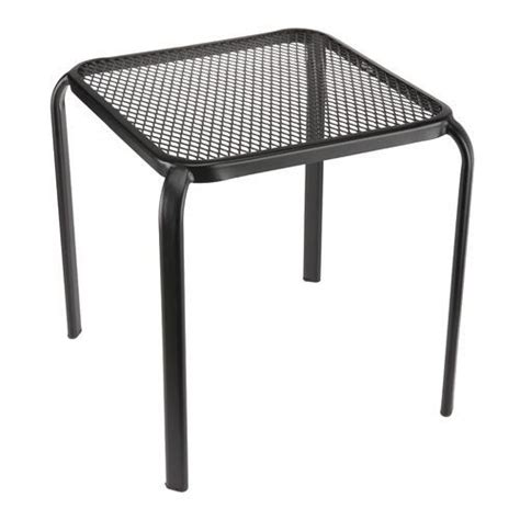 Mosaic 16 Steel Mesh Side Table Majesty Patio Furniture Lawn