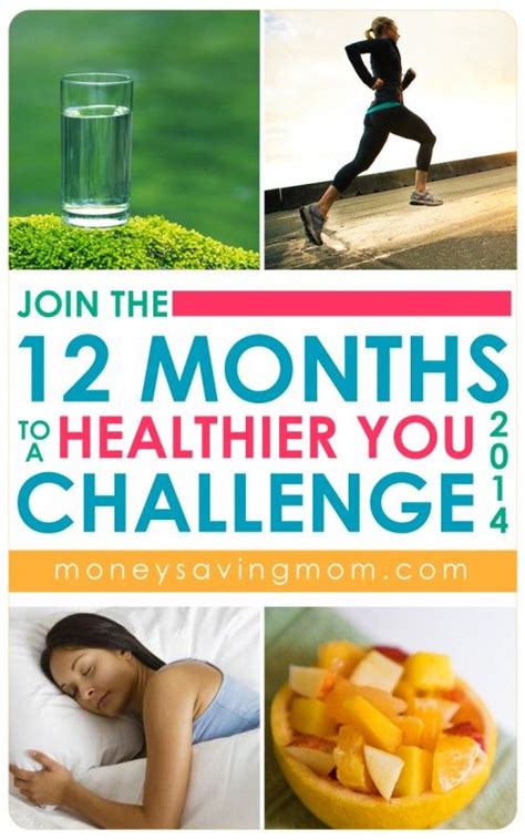 Join Me For The 12 Months To A Healthier You Challenge Healthier You