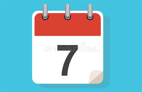 Seven Day Schedule Stock Illustrations 578 Seven Day Schedule Stock