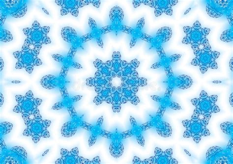 Abstract Blue Pattern On White Stock Illustration Illustration Of