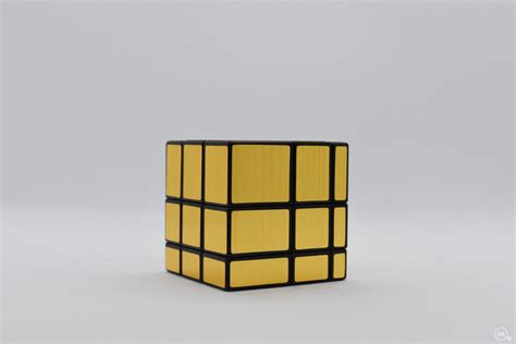 Cubo De Rubik 3x3 Mirror Dorado Atenea Tienda Virtual