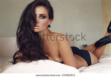 Fashion Photo Beautiful Sexy Brunette Woman Stock Photo Shutterstock