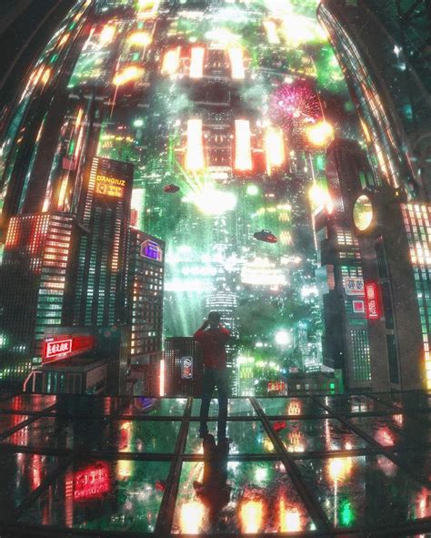 Dangiuz On Behance Dystopian Art Cyberpunk Cyberpunk City