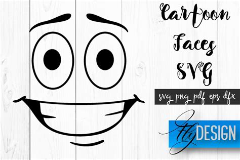 Cartoon Face Svg Funny Face Svg Design Funny Emotions Svg Quotes By