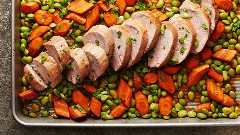 View top rated vegetable side dish for pork tenderloin recipes with ratings and reviews. Sheet-Pan Asian Pork Tenderloin with Vegetables Recipe ...