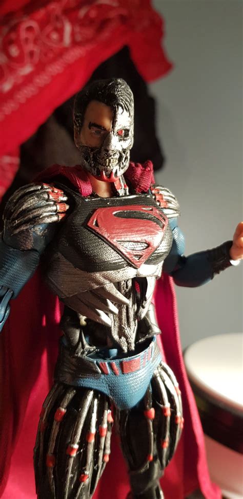 Cyborg Superman Superman Custom Action Figure