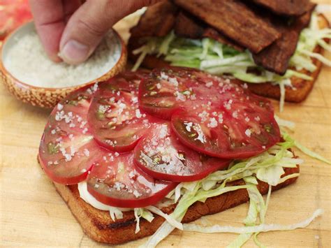 The Best Blt Bacon Lettuce And Tomato Sandwich Recipe